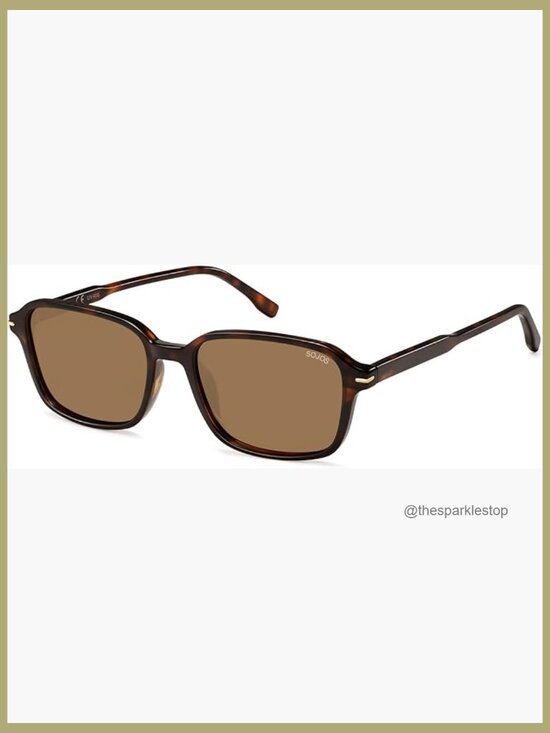 Retro Rectangular Polarized Sunglasses UV Protection Light Weight Square Frame